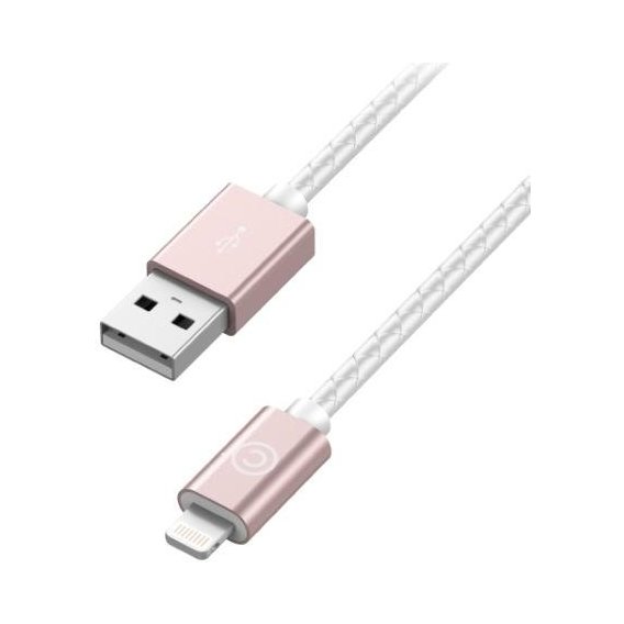 Кабель Lab.C USB Cable to Lightning Leather 1.8m Rose Gold (LABC-511-RG)