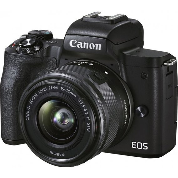 Canon EOS M50 Mark II kit (15-45mm) Black + Live Stream UA