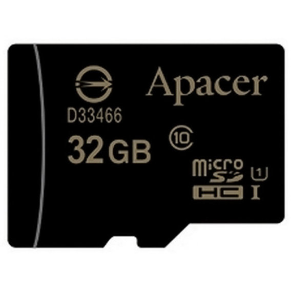 Карта памяти Apacer 32GB microSDHC Class 10 UHS-I U1 (AP32GMCSH10U1-RA)