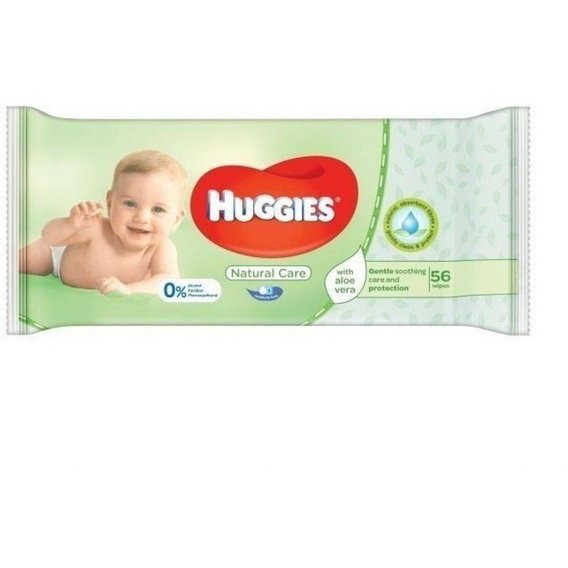 Детские влажные салфетки Huggies 56 шт (5029053550152)