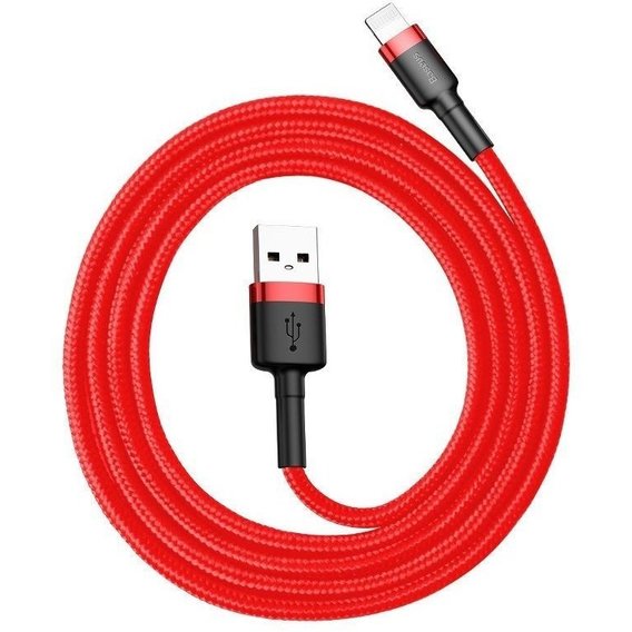Кабель Baseus USB Cable to Lightning 2A 3m Red (CALKLF-R09)