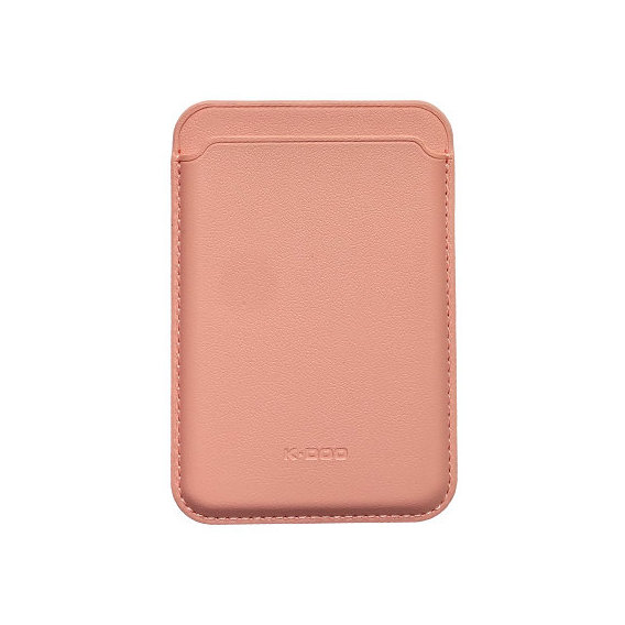 Аксессуар для iPhone K-DOO Leather Wallet MagSafe Pink