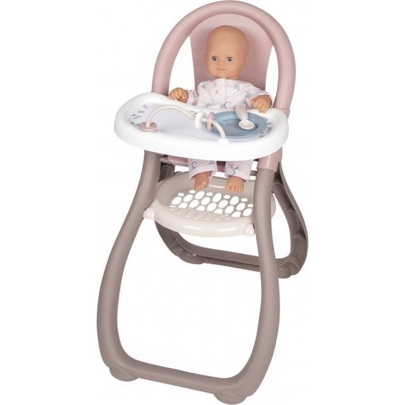 Стульчик для кормления Smoby Toys Baby Nurse Серый/розовый (220370)