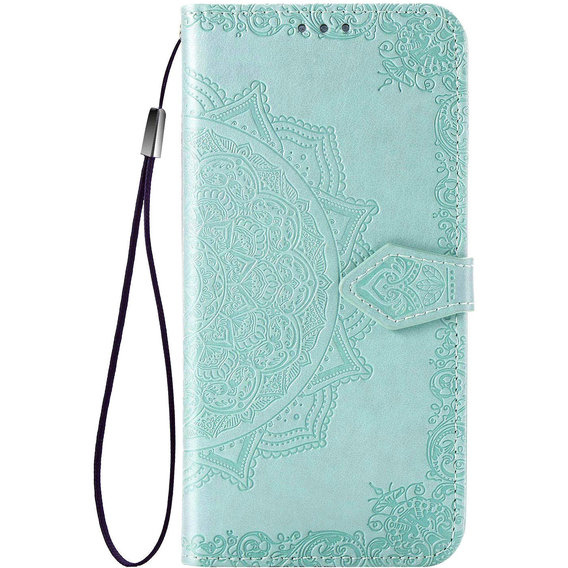Аксессуар для смартфона Mobile Case Book Cover Art Leather Turquoise for Xiaomi Redmi 9T / Redmi 9 Power