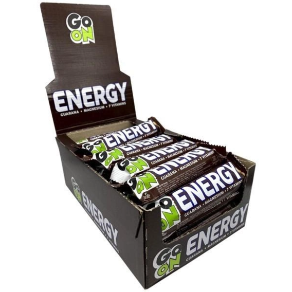 Энергетические батончики GoOn Energy bar 24х50 g / caramel - peanut