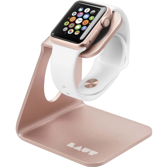 Аксессуар для Watch LAUT AW-Stand for Apple Watch Rose Gold (LAUT_AW_WS_RG)