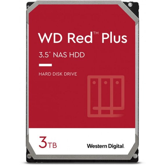 Внутренний жесткий диск WD Red Plus 3 TB (WD30EFZX)