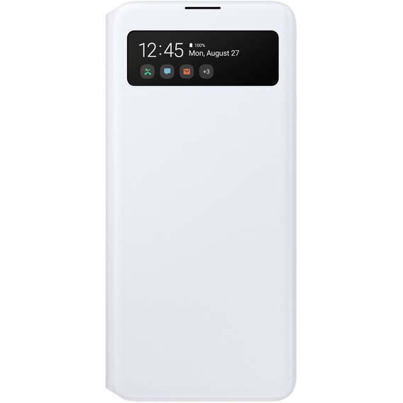 Аксессуар для смартфона Samsung Wallet Cover View S White (EF-EA515PWEGRU) for Samsung A515 Galaxy A51