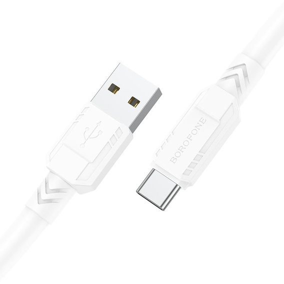 Кабель Borofone USB-C to USB-C 60W 1m White (BX81)