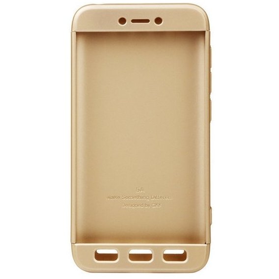 Аксессуар для смартфона BeCover Case 360° Super-protect Gold for Xiaomi Redmi 5A (701886)