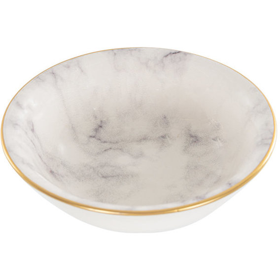 Тарелка суповая Alba ceramics Marble 14 см (769-031)
