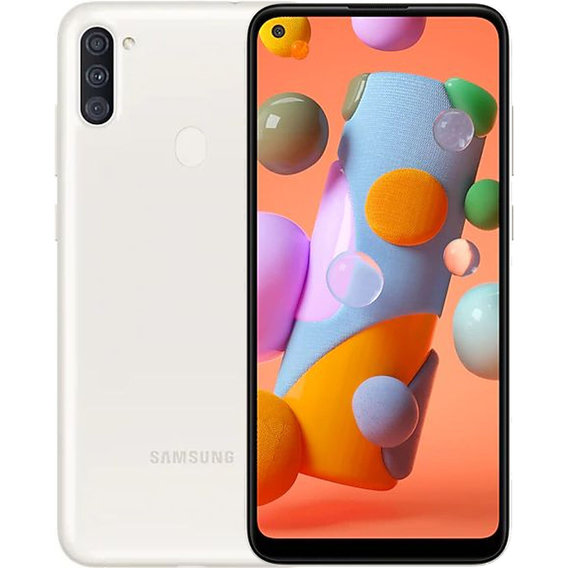 Смартфон Samsung Galaxy A11 2/32GB White A115 (UA UCRF)