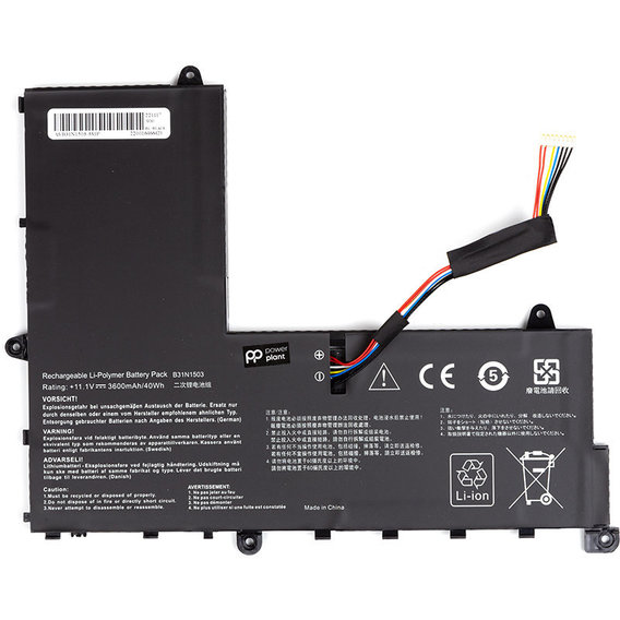 Батарея для ноутбука PowerPlant ASUS EeeBook E202SA B31N1503 (NB431687)