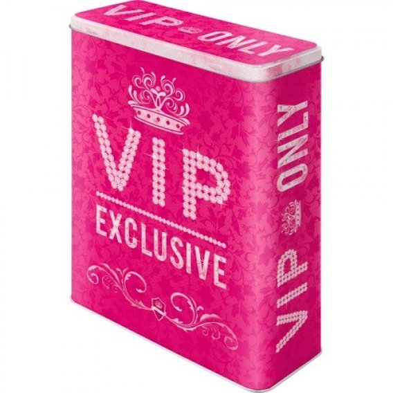 Полезное в доме Коробка для хранения Nostalgic Art XL VIP Pink Only (30318)