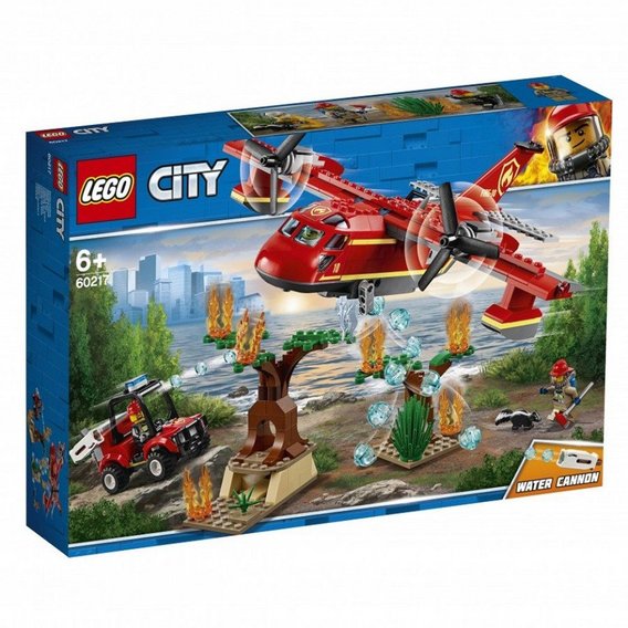 Конструктор LEGO City Пожарный самолет (60217)