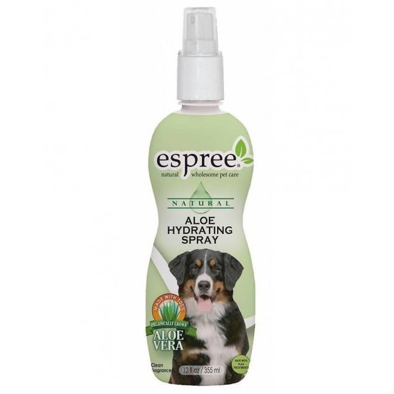 Зволожуючий спрей ESPREE Aloe Hydrating Spray для шкіри та вовни тварин 355 мл (e00044)