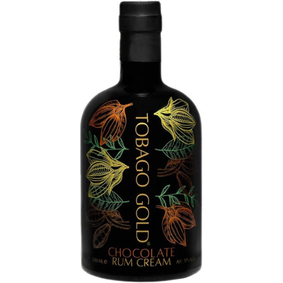 Ликер на основе рома Tobago Gold Chocolate Rum Cream 17% 0.5 л 17 % (WHS0745125093147)
