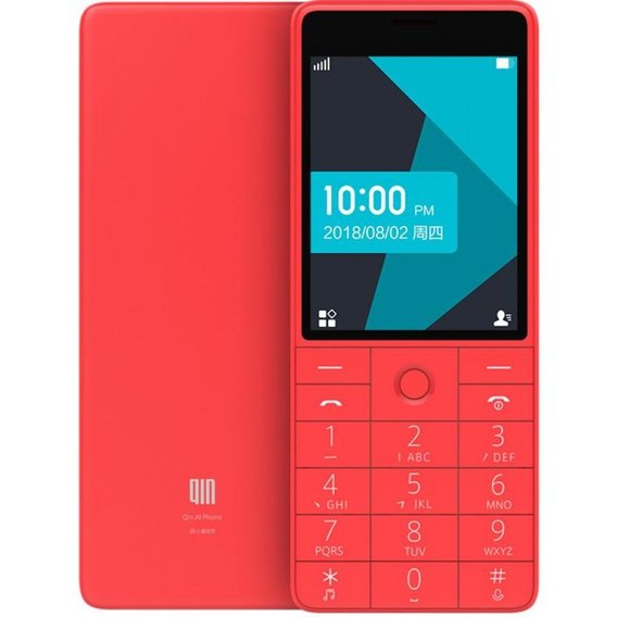 Мобильный телефон Xiaomi QIN 1S 4G Dual Sim Red (English menu)