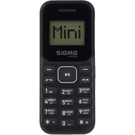 Мобильный телефон Sigma mobile X-style 14 MINI Black (UA UCRF)