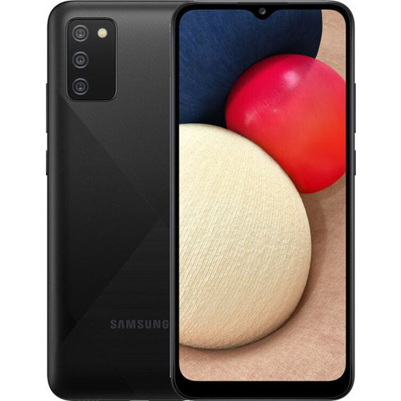 Смартфон Samsung Galaxy A02s 3/32Gb Dual Black A025F (UA UCRF)