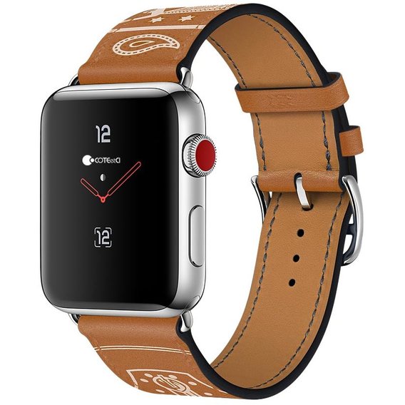 Аксессуар для Watch COTEetCI W13 Fashion Leather Brown (WH5219-KR) for Apple Watch 42/44/45/49mm