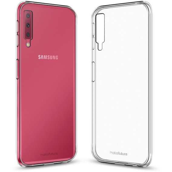 Аксессуар для смартфона MakeFuture TPU Air Case Clear (MCA-SA750CL) for Samsung A750 Galaxy A7 2018