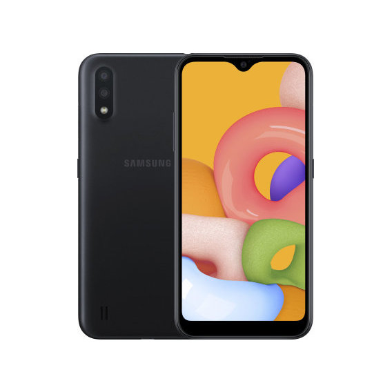 Смартфон Samsung Galaxy A01 2020 2/16Gb Black A015F (UA UCRF)