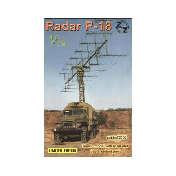 Модель ZZ Modell Советская РЛС П-18 (ZZ72003)