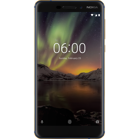 Смартфон Nokia 6 2018 4/64GB Blue/Gold