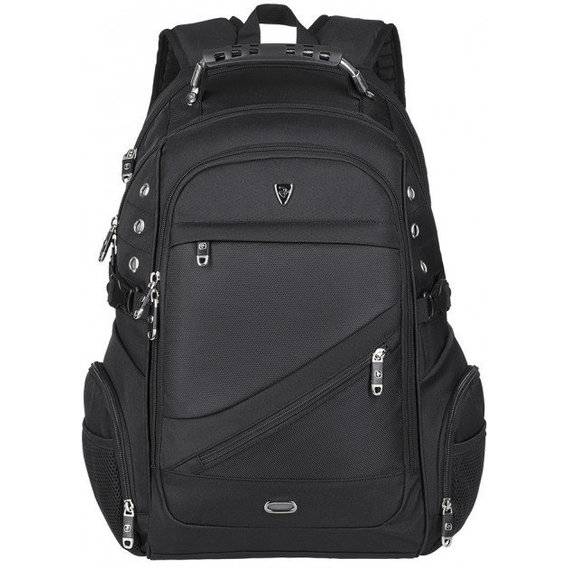 Сумка для ноутбуков 2E Bags&Cases 16" SmartPack Backpack Black (2E-BPN6316BK)