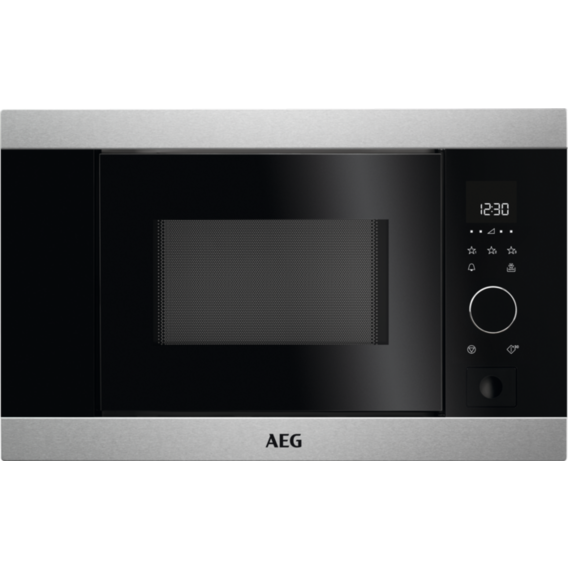 Встраиваемая микроволновая печь AEG MBB1756S-M