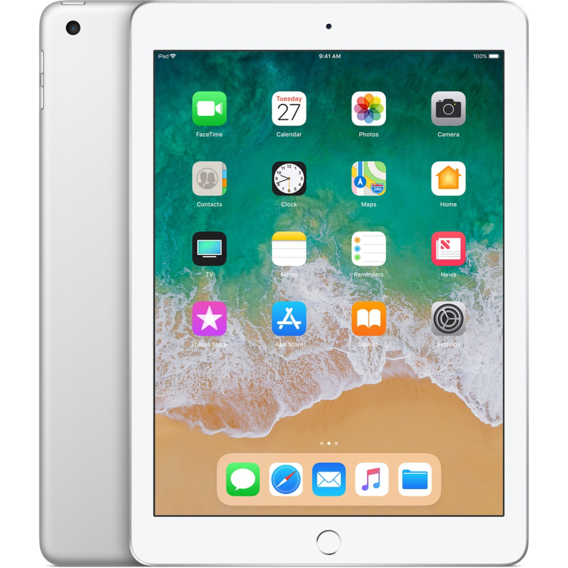 Планшет Apple iPad Wi-Fi + LTE 128GB Silver (MR732) 2018