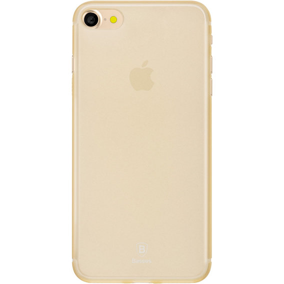 Аксессуар для iPhone Baseus Slim Transparent Gold (WIAPIPH7-CT0V) for iPhone SE 2020/iPhone 8/iPhone 7