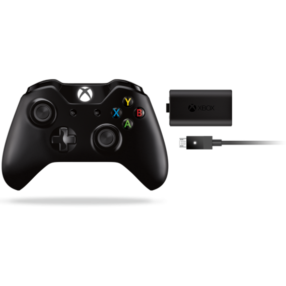 Игровой джойстик Microsoft Xbox One Wireless Controller With Play & Charge Kit