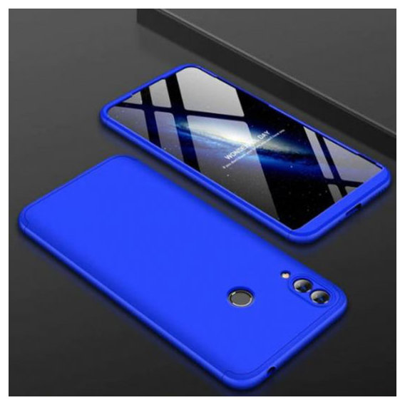 Аксессуар для смартфона LikGus Case 360° Blue for Honor 8C