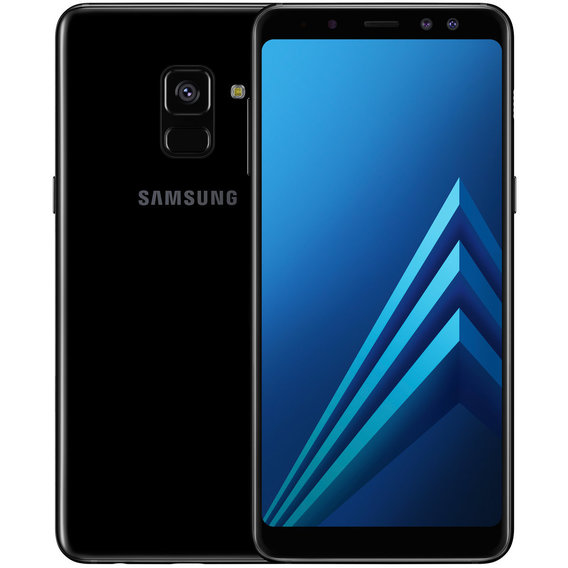 Смартфон Samsung Galaxy A8 Plus 2018 6/64Gb Duos Black A730F
