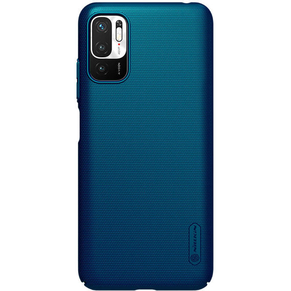 Аксессуар для смартфона Nillkin Super Frosted Peacock Blue for Xiaomi Redmi Note 10 5G / Poco M3 Pro / Poco M3 Pro 5G
