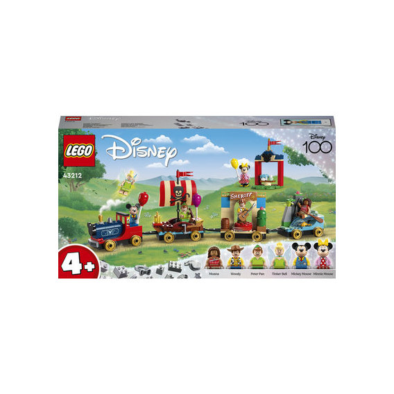 Конструктор LEGO Disney Праздничный диснеевский поезд (43212)