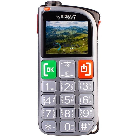 Мобильный телефон Sigma mobile Comfort 50 Light DS Grey (UA UCRF)