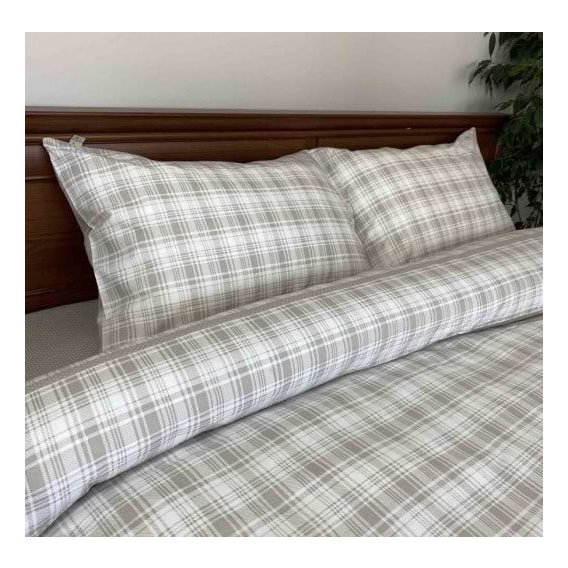 Комплект постельного белья Прованс стиль Капучино бязь полуторный (021430)