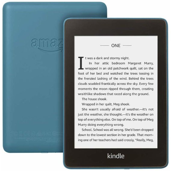 Электронная книга Amazon Kindle Paperwhite 10th Gen. 8GB Twilight Blue без рекламы