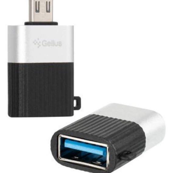 Адаптер Gelius Adapter GP-OTG002 microUSB to USB