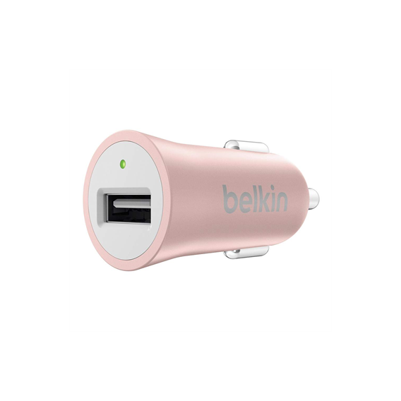 Зарядное устройство Belkin USB Car Charger Mixit Premium Metallic 2.4A Pink (F8M730btC00)