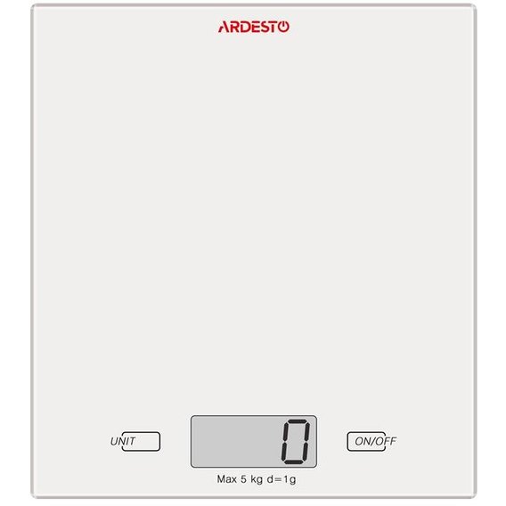 Весы кухонные Ardesto SCK-893W