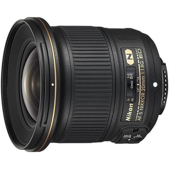 Объектив для фотоаппарата Nikon 20mm f/1.8G ED AF-S (UA)