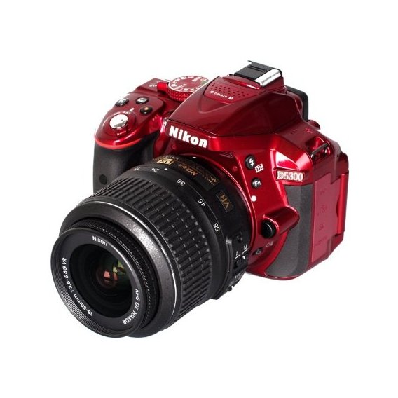 Nikon D5300 Kit (18-55mm) VR II Red