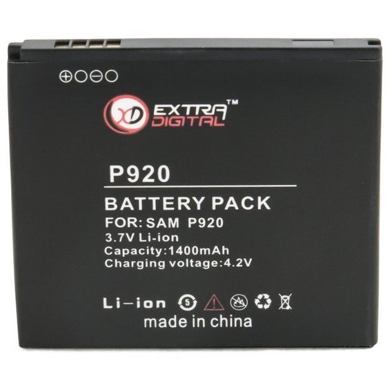 Аккумулятор ExtraDigital 1400mAh (BML6238) for LG Optimus 3D P920