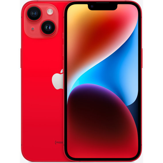 Apple iPhone 14 256GB (PRODUCT) RED (MPWE3) Dual SIM