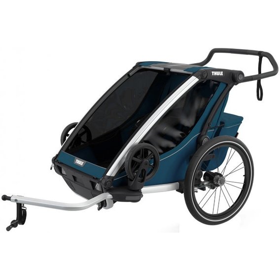 Мультиспортивная коляска Thule Chariot Cross2 2021 Majolica Blue TH10202023