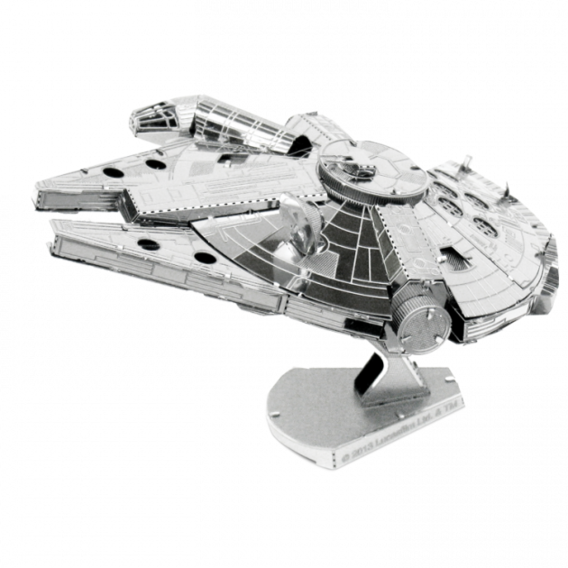 Металлический 3D конструктор Fascinations Космический корабль Star Wars Millennium Falcon, MMS251